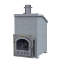 Stufa per sauna a legna - Gefest GFS ZK 25 (P) President 1020/60 Pietra ollare - 0