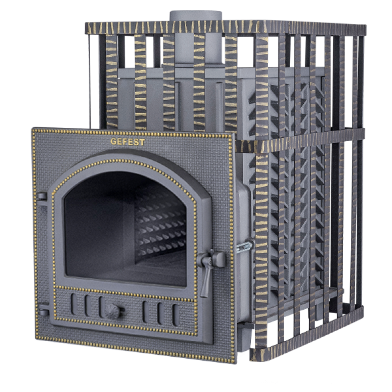 Stufa a legna per sauna - Gefest GFS ZK 30 (P) in griglia
