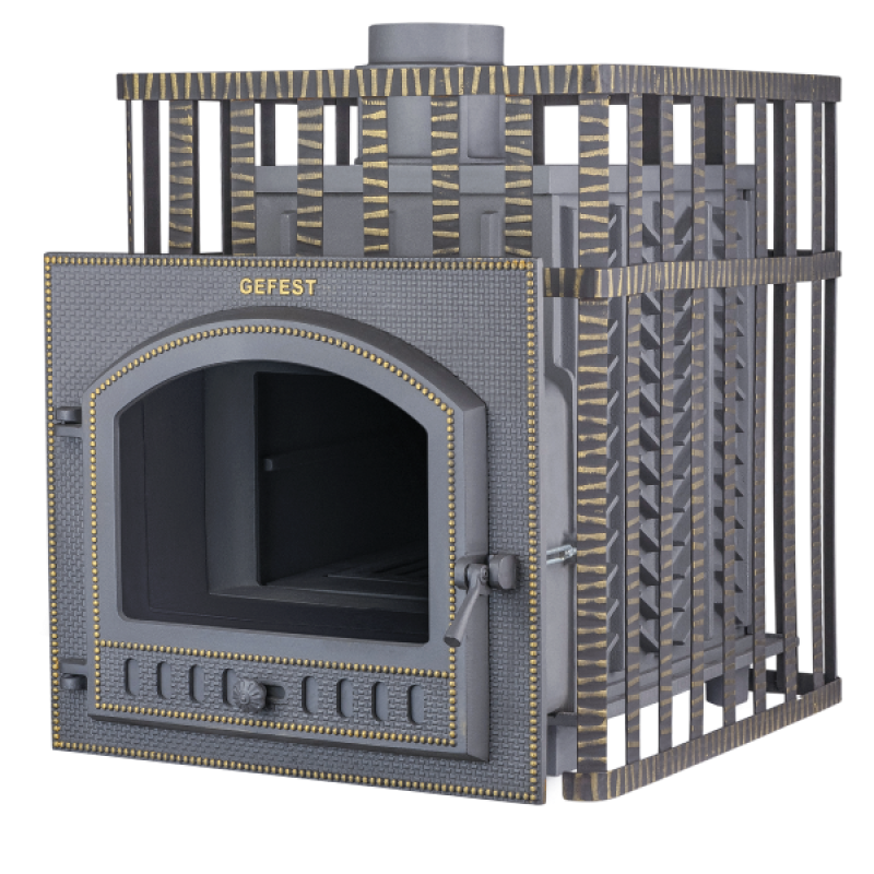 Stufa a legna per sauna - Gefest GFS ZK 45 (M) in griglia