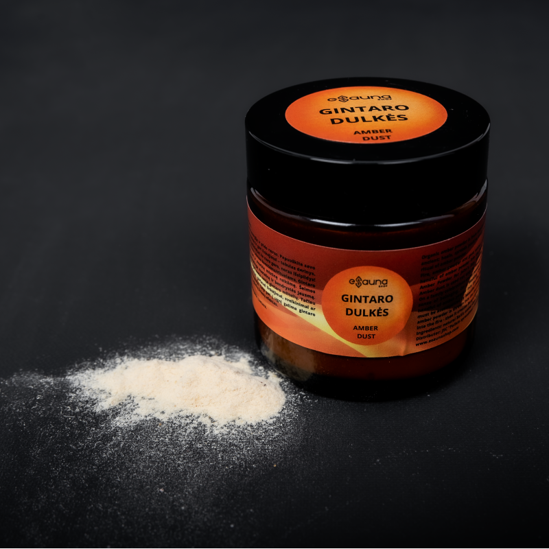 20 grammi di polvere di ambra baltica naturale per matrimoni o celebrazioni familiari