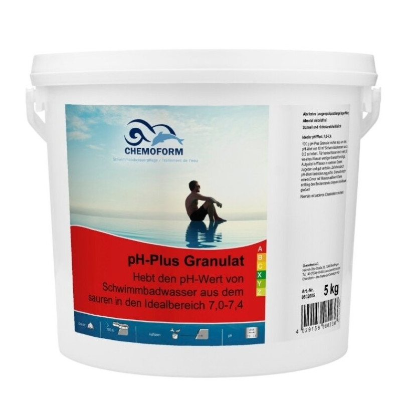 pH plus granuli CHEMOFORM, 5,0 kg