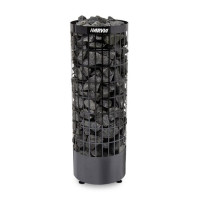 Riscaldatore elettrico per sauna - HARVIA Cilindro Black Steel PC110E 10,8 kW