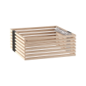 Ringhiera di sicurezza in legno Harvia Concept R, disponibile in tiglio o noce. - 1