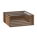 Ringhiera di sicurezza in legno Harvia Concept R, disponibile in tiglio o noce. - 3