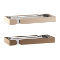Componenti del parapetto di sicurezza in legno per Harvia Concept R Mini Combi, in tiglio o noce. - 0