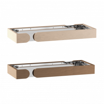 Componenti del parapetto di sicurezza in legno per Harvia Concept R Mini Combi, in tiglio o noce.