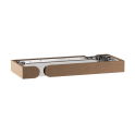 Componenti del parapetto di sicurezza in legno per Harvia Concept R Mini Combi, in tiglio o noce. - 2