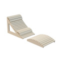Lettino ergonomico da sauna Harvia, in legno di pioppo tremulo - 0