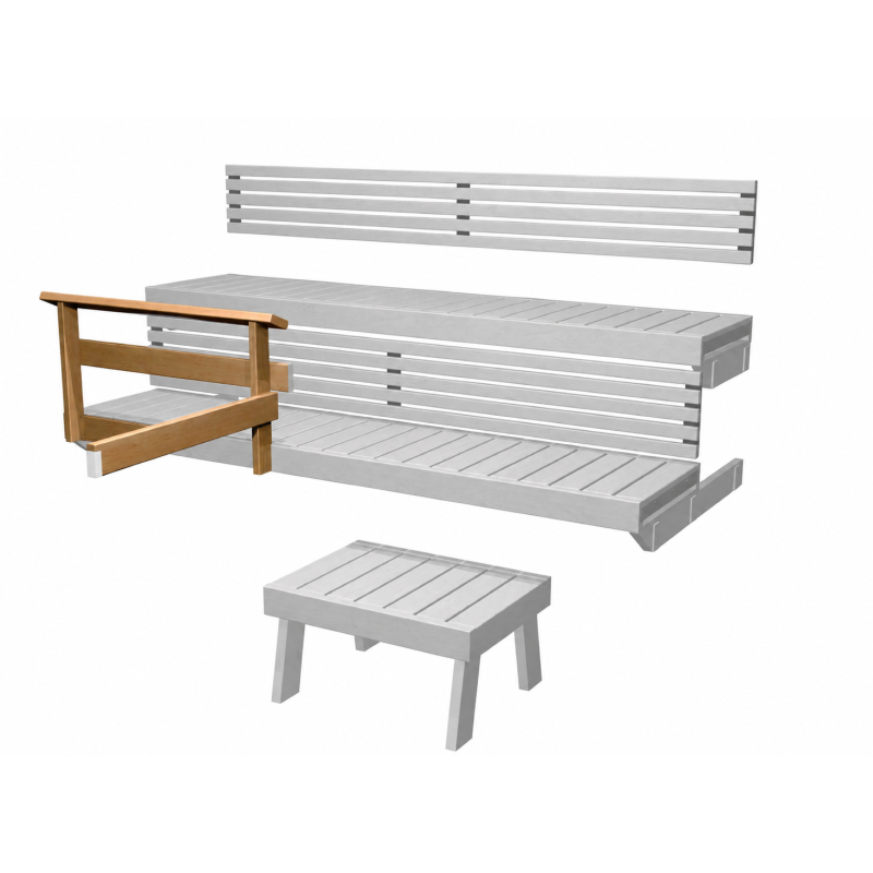 Ringhiera di sicurezza per sauna Harvia Formula