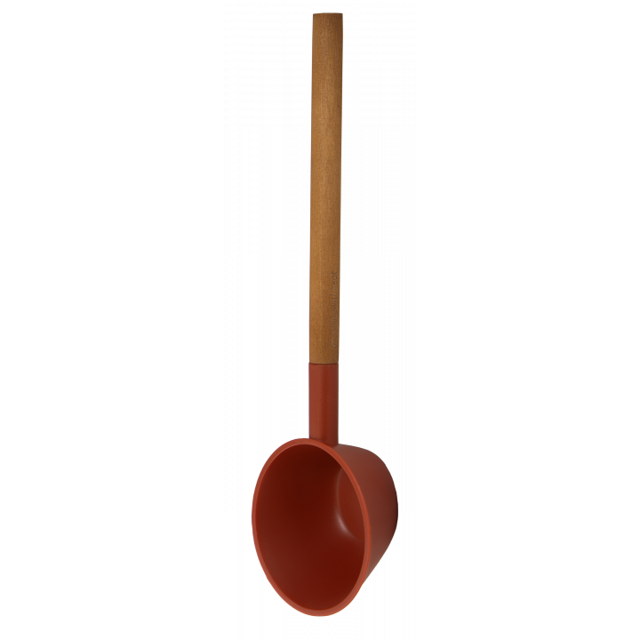 Set secchiello e mestolo per sauna HARVIA Helmi, Terracotta