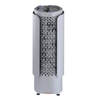 Guaina protettiva Harvia Cilindro Plus in acciaio spazzolato