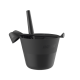 HARVIA Click - set secchio e mestolo, plastica opaca