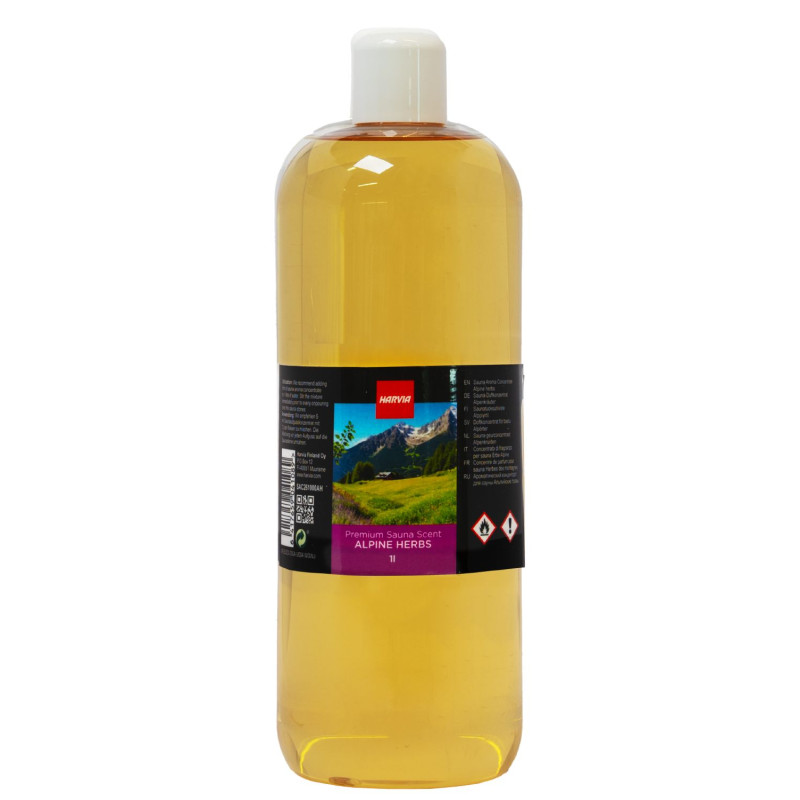 Concentrato di profumo per sauna HARVIA, profumo di erbe alpine, 1 l