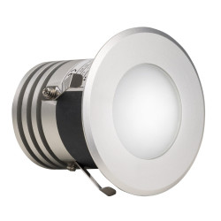 Lampada a LED per sauna Harvia, luce bianca calda, 5 W, diametro 90 mm 