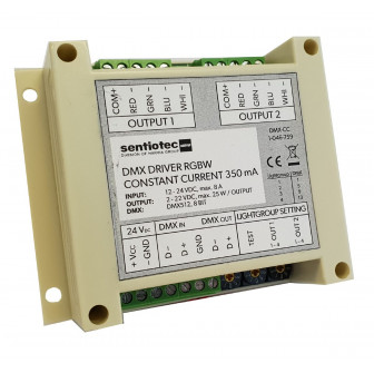 Driver LED Harvia DMX RGBW, 2 × 4 canali