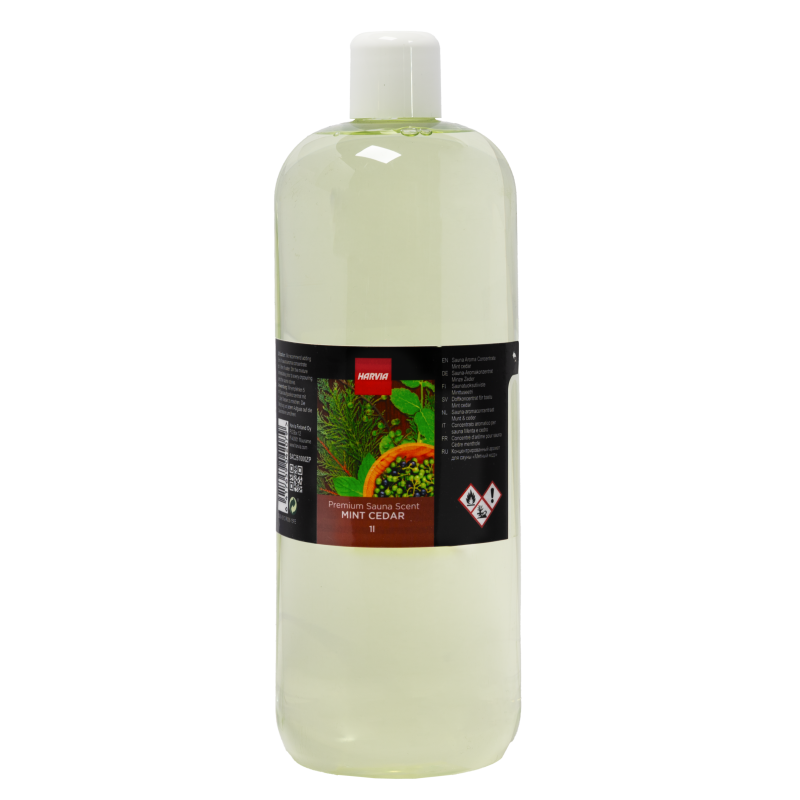 Concentrato di profumo per sauna HARVIA, cedro, litsea cubeba e menta 1 l
