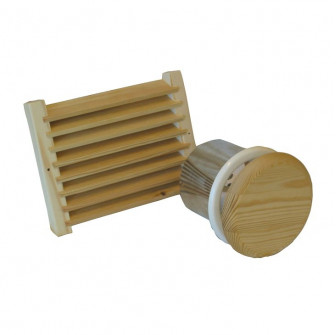 Griglia di ventilazione Harvia con serranda