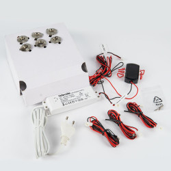 Illuminazione sauna HIDEALITE, 6 pz. 