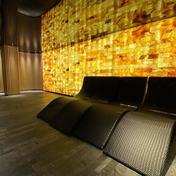Mattone di sale himalayano con superficie liscia 300 × 200 × 38 mm