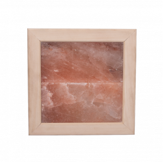 Luce di sale himalayano senza fulmini, legno di tiglio