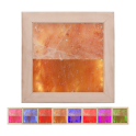 Luce di sale dell'Himalaya LED RGB, legno di tiglio - 0