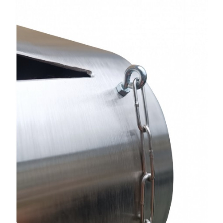 Secchio di travaso orizzontale da 15 l, acciaio inox