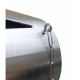 Secchio di travaso orizzontale da 15 l, acciaio inox