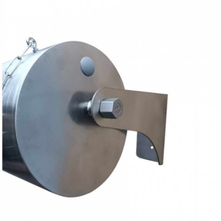 Secchio di travaso orizzontale da 15 l, acciaio inox