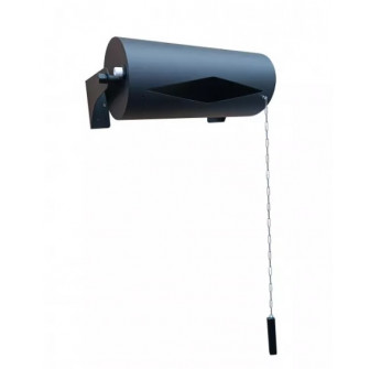 Secchio di travaso orizzontale da 25 l, acciaio inox, nero
