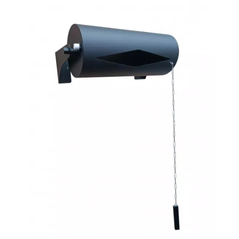 Secchio di travaso orizzontale da 25 l, acciaio inox, nero