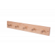 Appendiabiti in legno con 5 ganci