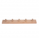 Appendiabiti in legno con 5 ganci