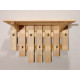 Appendiabiti con ripiano - NAGI 630x260x400