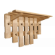 Appendiabiti con ripiano - NAGI 630x260x400