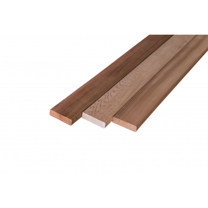 Una tavola a castello, 26 x 89 mm, cedro