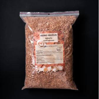 Trucioli di cedro rosso canadese