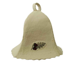 Cappello da sauna - ghiande  Cappello da sauna - ghiande