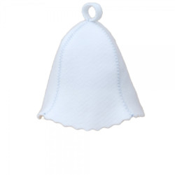 Cappello da sauna - bianco  Cappello da sauna - bianco