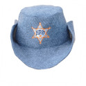 Cappello da sauna - Sceriffo, grigio - 0