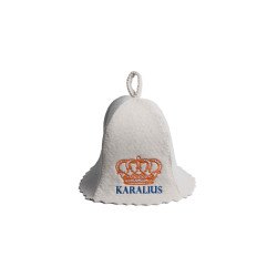 Cappello da sauna - KARALIUS, bianco 