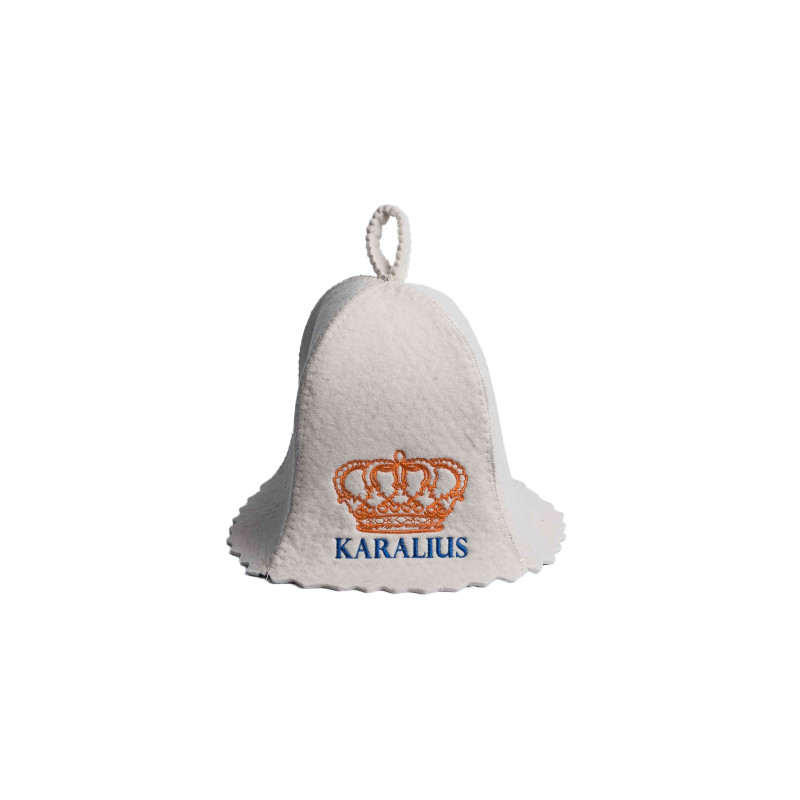 Cappello da sauna - KARALIUS, bianco