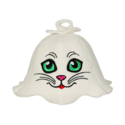 Cappello da sauna - Gattino  Cappello da sauna - Gattino