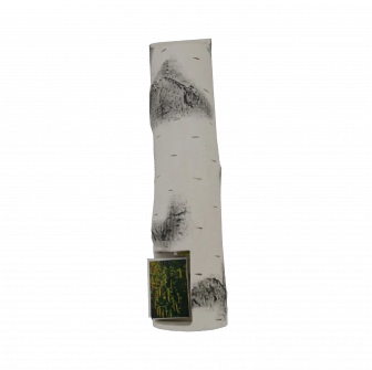 Porta fiammiferi in ceramica - betulla