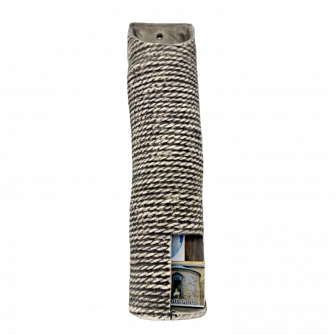 Porta fiammiferi in ceramica - corda