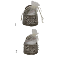 Contenitore per sale in ceramica per sauna - scuro 120 ml - 0