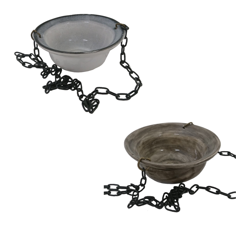 Contenitore in ceramica per profumi - ciotola