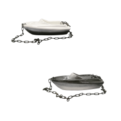 Contenitore in ceramica per profumi - barca 