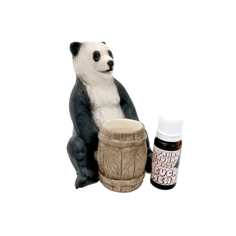 Contenitore in ceramica per profumi - panda