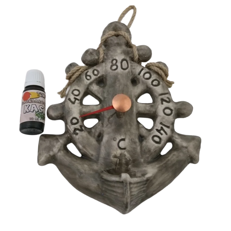 Termometro per sauna in ceramica - ancora