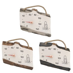 Termometro per sauna in ceramica - ragazza nell'acqua 